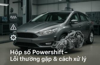 Hộp số Powershift trên ford focus
