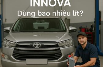 Thay dầu hộp số innova bao nhiêu lít