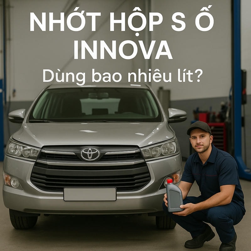 Thay dầu hộp số innova bao nhiêu lít