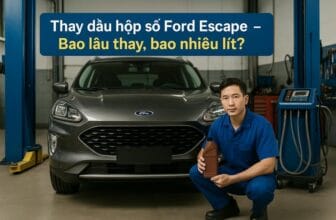 Thay dầu hộp số Ford Escape