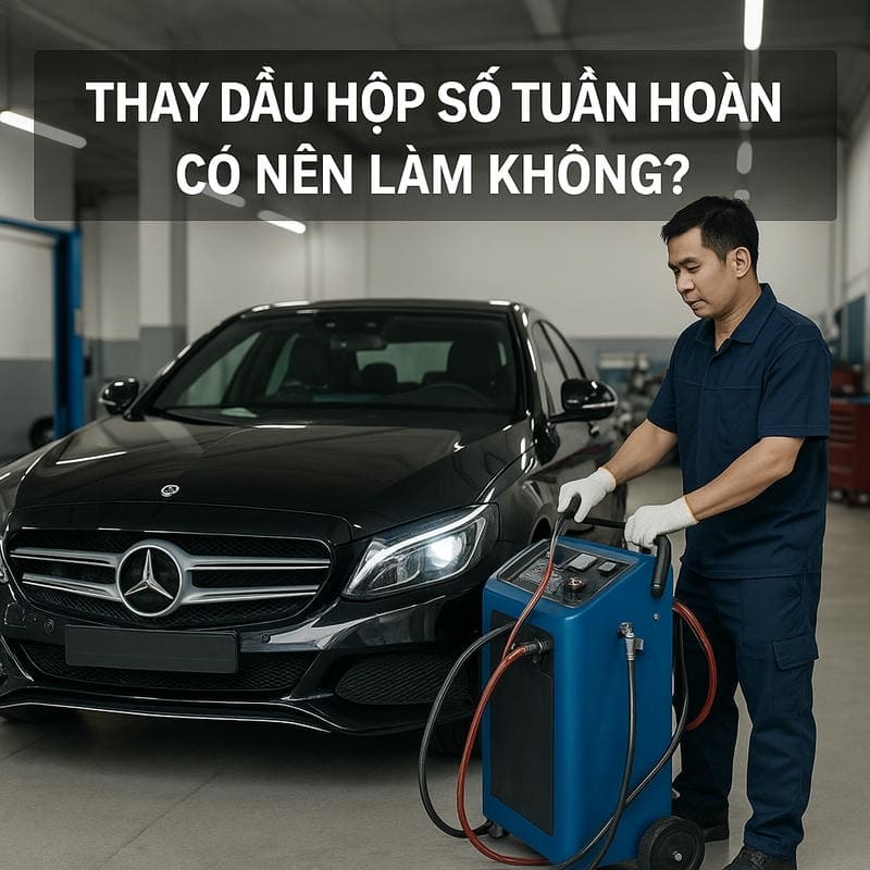 Thay dầu hộp số tuần hoàn là gì