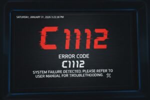 Chẩn đoán mã lỗi C1112 hệ thống trợ lực lái điện MDPS tại VATS.