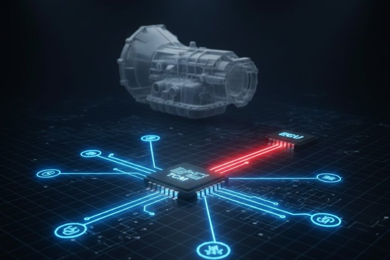 P0700 trong hệ thống điều khiển hộp số.