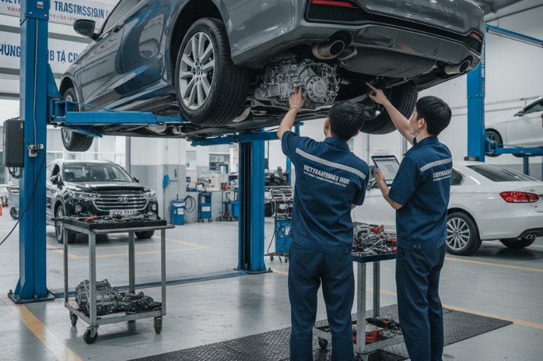 Nhân viên VATS đang kiểm tra mã lỗi