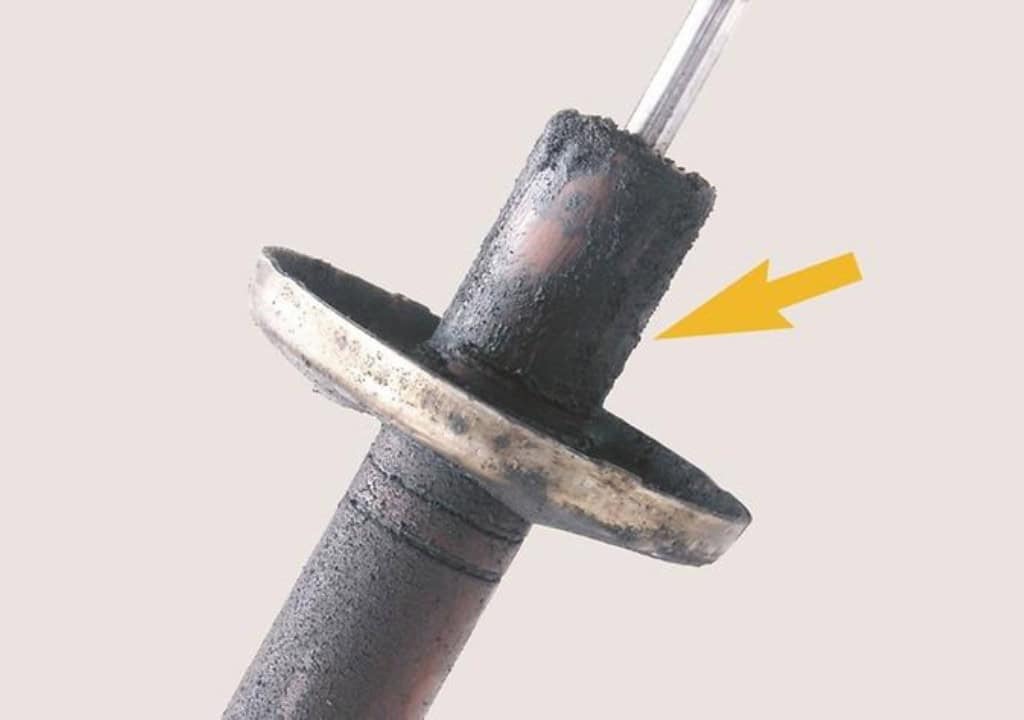 Hiện tượng dầu tạo bọt do mất áp suất khí trong giảm xóc