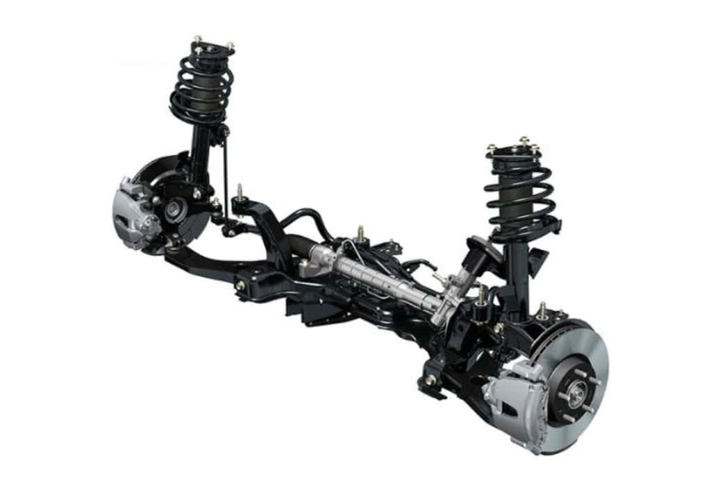 Hình chụp về cấu tạo Phuộc Ford Focus