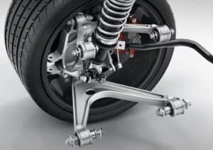 Cụm phuộc sau Toyota Innova trong hệ thống treo cầu cứng