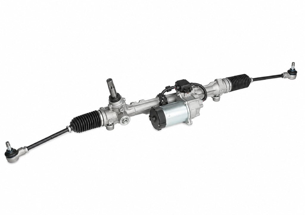 Thước lái điện ô tô hỗ trợ truyền lực lái từ vô lăng đến bánh xe, giúp đánh lái nhẹ và ổn định hơn.