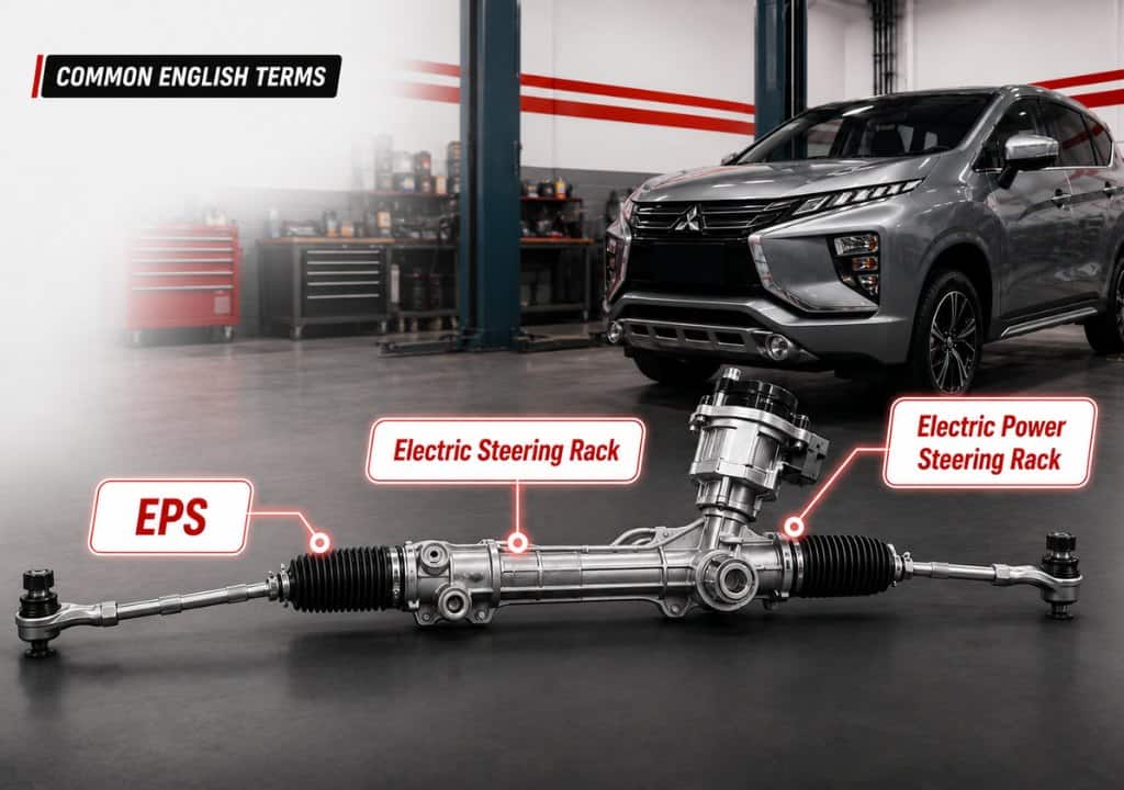 Thước lái điện EPS và thuật ngữ tiếng Anh thường dùng