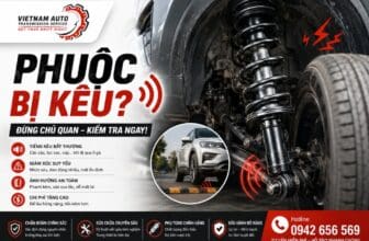 Phuộc bị kêu trên ô tô cần kiểm tra sớm tại garage VATS