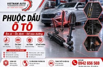 Phuộc dầu ô tô giúp xe vận hành êm ái, ổn định và dễ bảo dưỡng trong quá trình sử dụng.