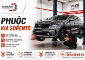 phuoc kia sorento bi nhun lau bong benh khi qua go giam toc