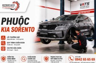 phuoc kia sorento bi nhun lau bong benh khi qua go giam toc
