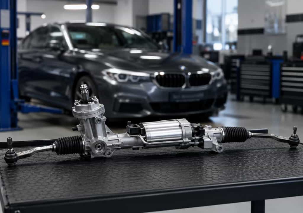Thước lái điện BMW tại garage VATS