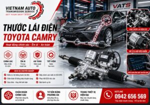Thước lái điện Toyota Camry tại VATS