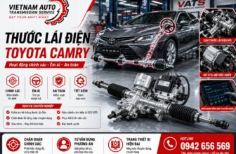 Thước lái điện Toyota Camry tại VATS
