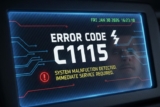 Mã lỗi C1115 là gì? Khi relay van ABS không cấp tải cho bơm