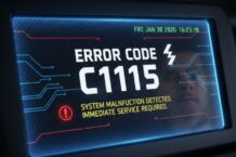 Mã lỗi C1115 là gì? Khi relay van ABS không cấp tải cho bơm