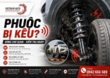 Phuộc (giảm xóc) ô tô bị kêu có nguy hiểm không? Dấu hiệu, nguyên nhân và chi phí sửa chữa