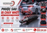 Phuộc sau bị chảy nhớt (chảy dầu) phải làm sao? Dấu hiệu, nguyên nhân và chi phí sửa chữa