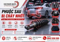 Phuộc sau bị chảy nhớt (chảy dầu) phải làm sao? Dấu hiệu, nguyên nhân và chi phí sửa chữa