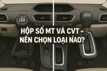 So sánh hộp số MT và CVT: Ưu nhược điểm, nên chọn loại nào?