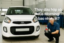 Dầu hộp số Kia Morning bao nhiêu lít?